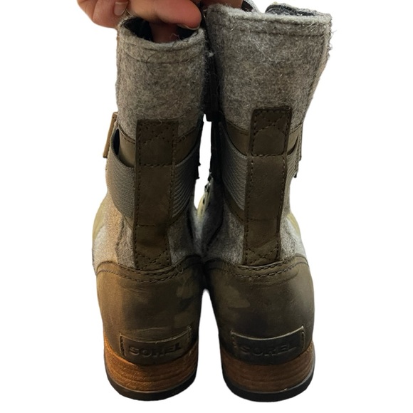 Sorel Womens Major Carly Combat Boot 6.5 - Picture 5 of 8